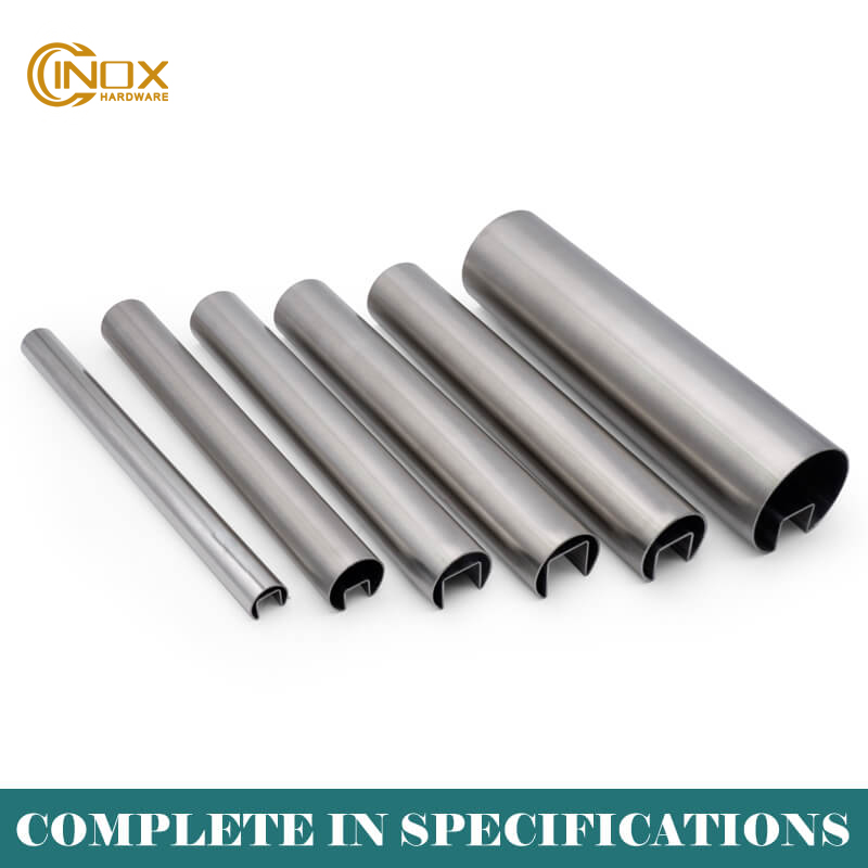 Stainless steel Round Single Slot Tube Production Process