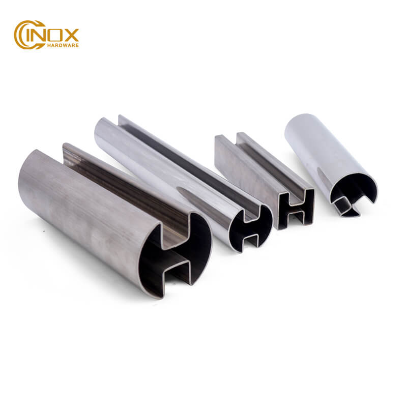 Stainless Steel round slot tube