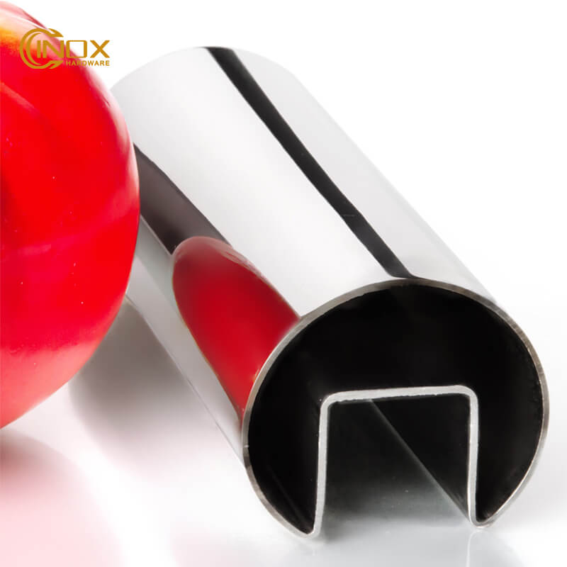 Stainless Steel round slot tube
