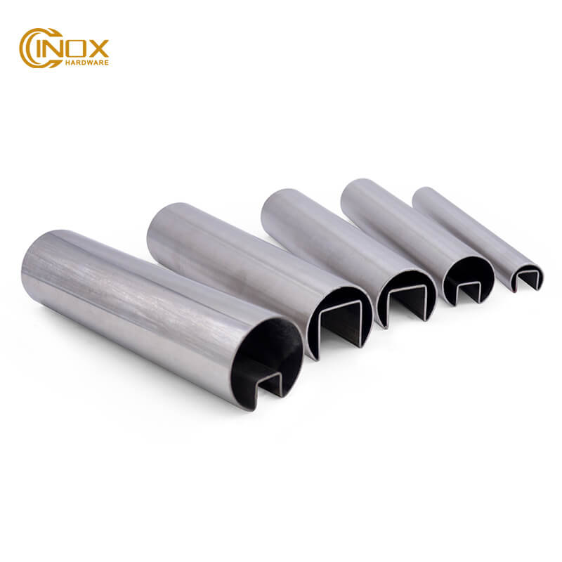 Stainless Steel round slot tube