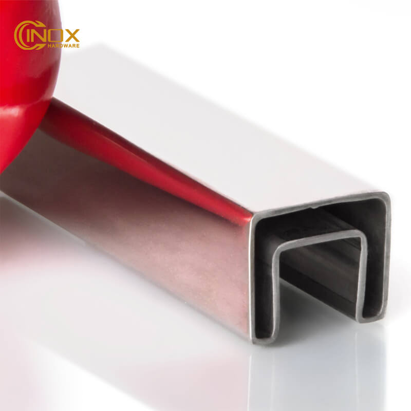Stainless Steel square slot tube