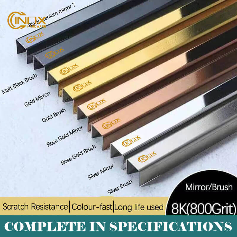 stainless steel U profile