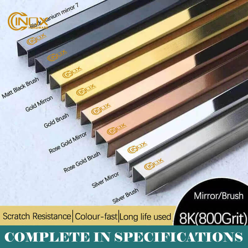 stainless steel U profile