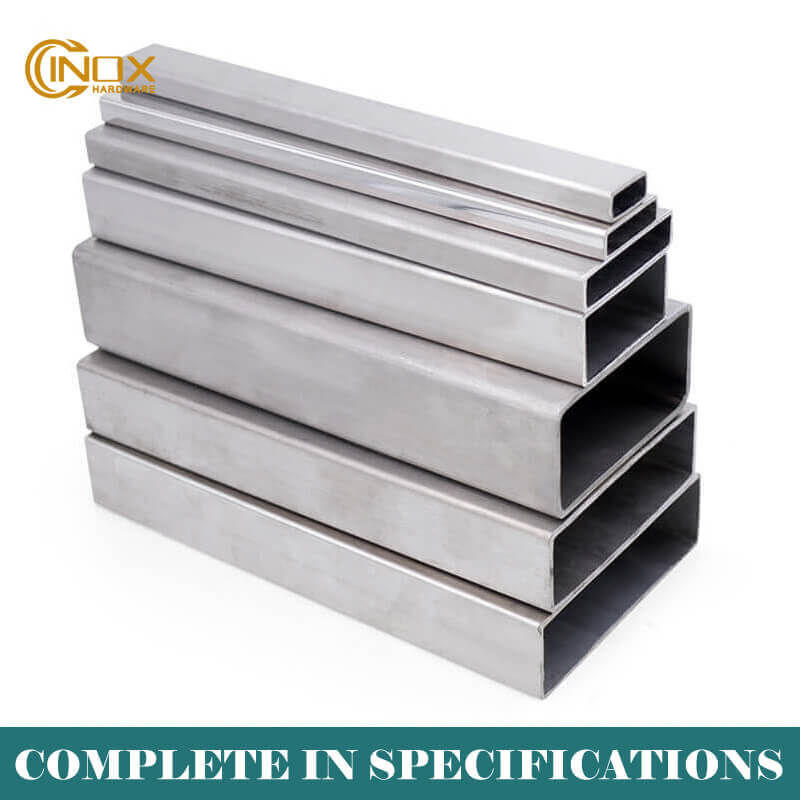 Stainless steel rectangular tube