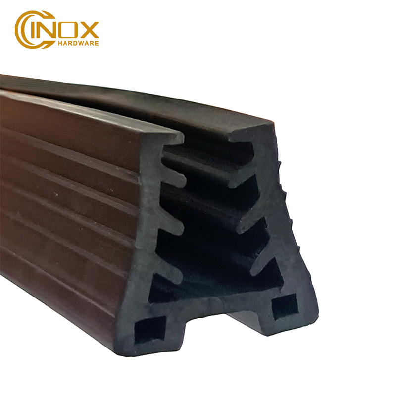 EPDM Rubber U Gasket For Stainless Steel Cap Rail-Customized