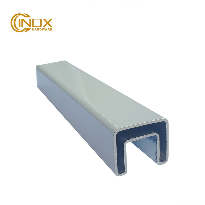 25x21x14x14mm stainless steel square mini top rail powder coated in white color