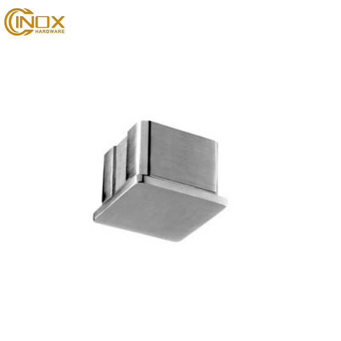 Stainless steel square handrail end cap