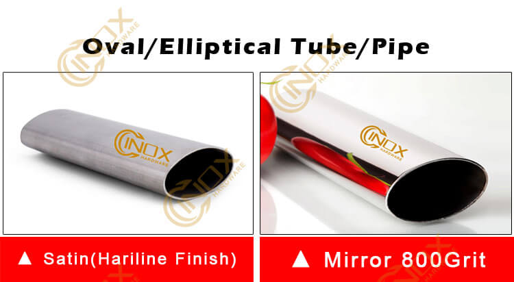 Stainless Steel ovals tube