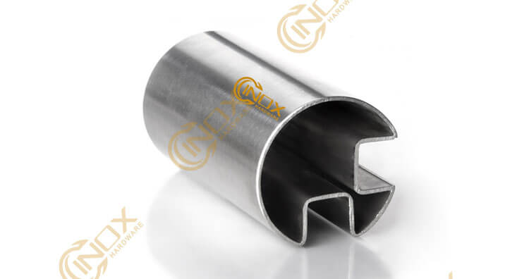 Stainless Steel round slot tube
