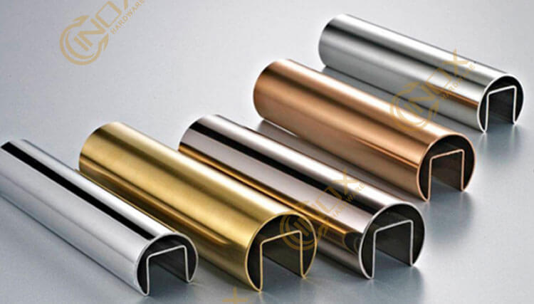 Stainless Steel round slot tube
