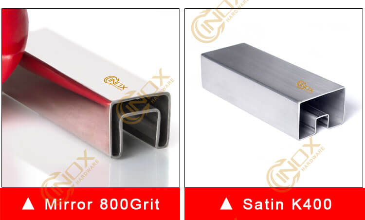 Stainless Steel square slot tube