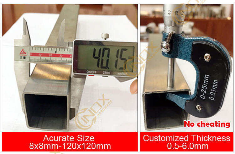 Stainless Steel square tube